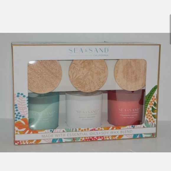 Sea & Sand Other - Sea & Sand California Candles Set.